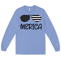 Colony Blue Merica Long Sleeve Tee - Bettercallsaul