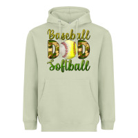 Matcha Baseball Dad Softball Heavyweight Hoodie - BundleAndBundleShop