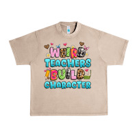 French Oak weird teachers build character Urban Heavy Tee - Artiststas