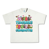 Pistachio weird teachers build character Urban Heavy Tee - Artiststas