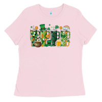 Bubblegum Pink st.patricks stanley Ladies Tee - MaliasSmallBusiness