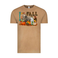 Vintage Camel Hello Fall Merino Wool Sheep Vintage Tee - LillyAllenDesigns