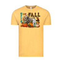 Vintage Mustard Hello Fall Merino Wool Sheep Vintage Tee - LillyAllenDesigns