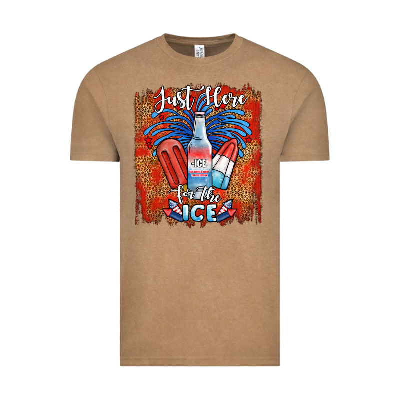 Just Here For The Ice Vintage Tee by JahusDesignShop | Teevron