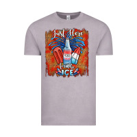 Vintage Zinc just here for the ice Vintage Tee - JahusDesignShop