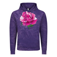 Cloud Purple Parade Day Rose Vintage Hoodie - LillyAllenDesigns