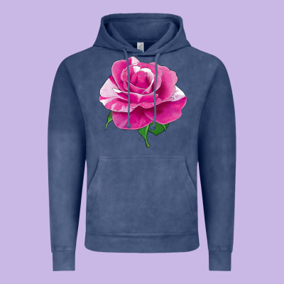 Parade Day Rose Vintage Hoodie Designed By Lillyallendesigns