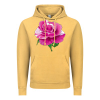 Vintage Mustard Parade Day Rose Vintage Hoodie - LillyAllenDesigns