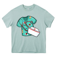 Arona custom name nurse scrubs   font easter risen Heavy Core Tee - MaliasSmallBusiness