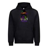 Black spooky mama Urban Hoodie - SublimationCraftShop