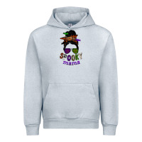 Heather Grey spooky mama Urban Hoodie - SublimationCraftShop