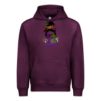 Mauve Wine spooky mama Urban Hoodie - SublimationCraftShop