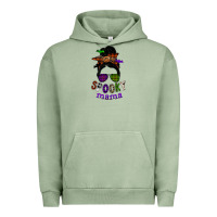 Pigment Oil Green spooky mama Urban Hoodie - SublimationCraftShop
