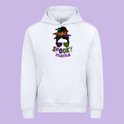 Spooky Mama Urban Hoodie Designed By Sublimationcraftshop