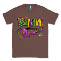 Chestnut rollin' with my krewe mardi gras Classic Tee - LillyAllenDesigns