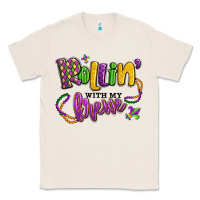 Natural rollin' with my krewe mardi gras Classic Tee - LillyAllenDesigns