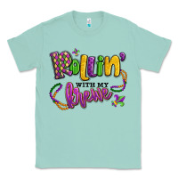 Rollin' With My Krewe Mardi Gras Classic Tee | Teevron