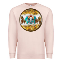 Pale Pink american football round earrings Premium Sweatshirt - BundleAndBundleShop