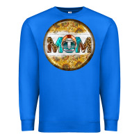 True Royal american football round earrings Premium Sweatshirt - BundleAndBundleShop