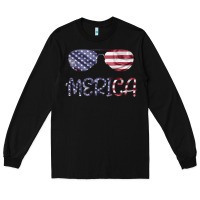 Black Merica Long Sleeve Tee - Bettercallsaul