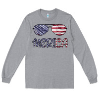 Heather Grey Merica Long Sleeve Tee - Bettercallsaul