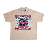 French Oak queen of the camper Urban Heavy Tee - JahusDesignShop