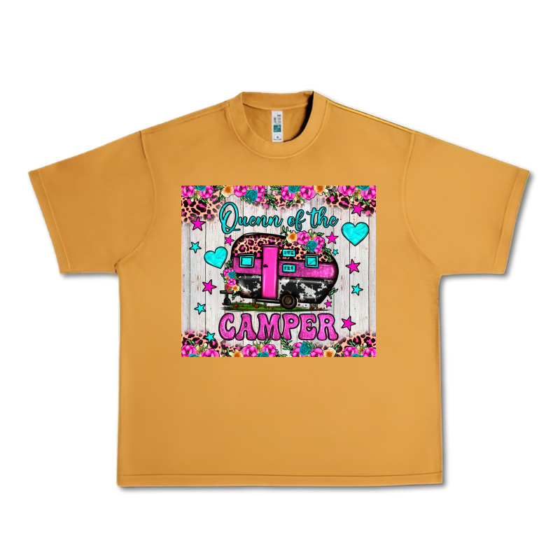 Queen Of The Camper Urban Heavy Tee by JahusDesignShop | Teevron