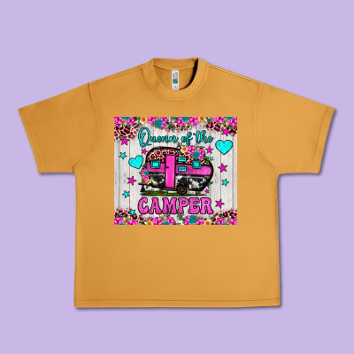 Queen Of The Camper Urban Heavy Tee Designed By Jahusdesignshop