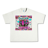 Pistachio queen of the camper Urban Heavy Tee - JahusDesignShop