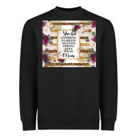 Black mother's day she is inspiring fearless selfless strong love wilse mom  Heavyweight Sweatshirt - TumblerDesignByShophia