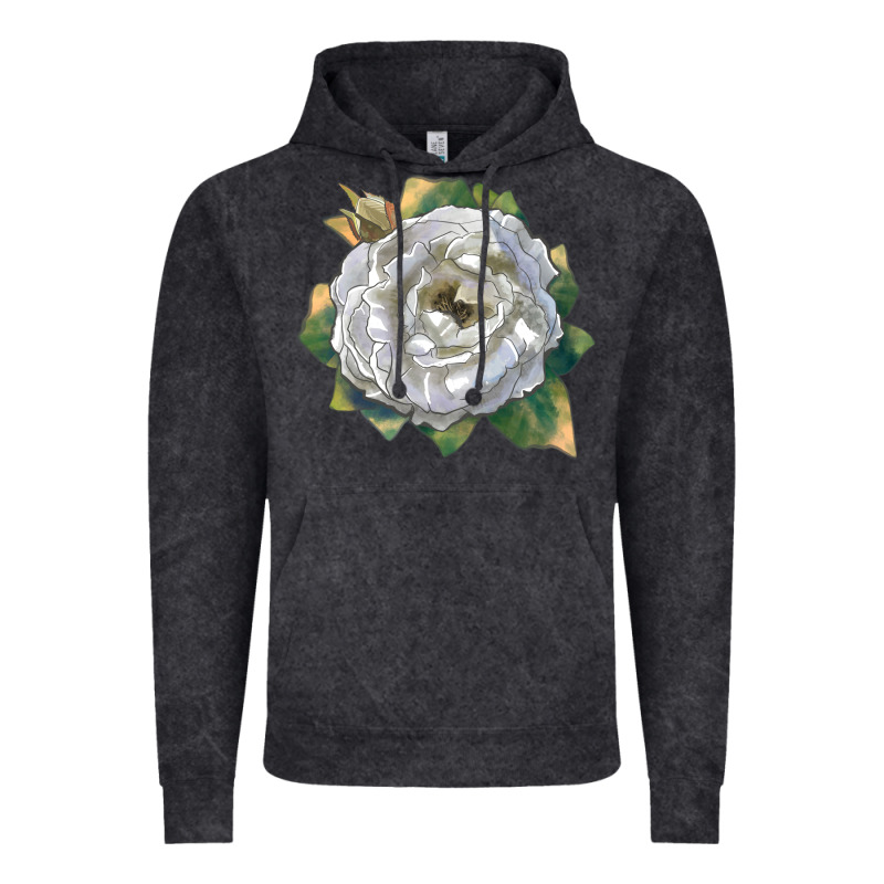 Pillow Fight Rose Vintage Hoodie by LillyAllenDesigns | Teevron