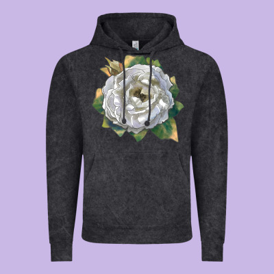 Pillow Fight Rose Vintage Hoodie Designed By Lillyallendesigns