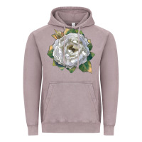 Vintage Zinc Pillow Fight Rose Vintage Hoodie - LillyAllenDesigns