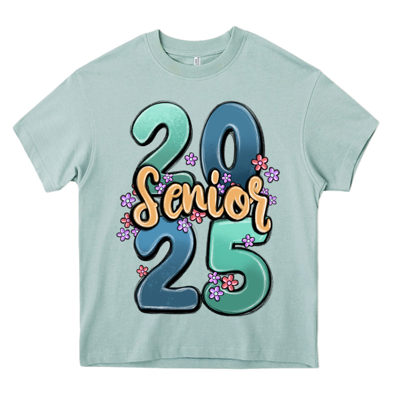 Senior 2025 Heavy Core Tee by MaliasSmallBusiness | Teevron