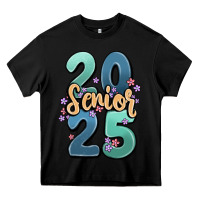 Black senior 2025 Heavy Core Tee - MaliasSmallBusiness