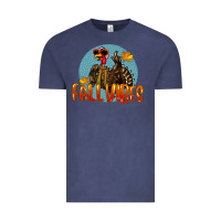 Vintage Denim Fall Vibes Turkey Vintage Tee - LillyAllenDesigns