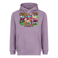 Lavender on the hunt truck Heavyweight Hoodie - FaDigitalArtStudio