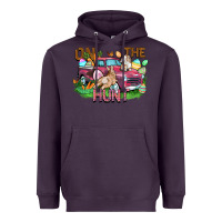 Plum on the hunt truck Heavyweight Hoodie - FaDigitalArtStudio