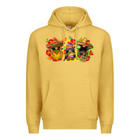 Antique Gold Cinco de mayo gnomies Premium Hoodie - FaDigitalArtStudio