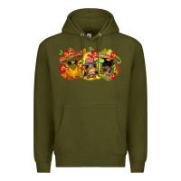Army Green Cinco de mayo gnomies Premium Hoodie - FaDigitalArtStudio