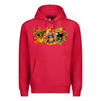 Cardinal Cinco de mayo gnomies Premium Hoodie - FaDigitalArtStudio