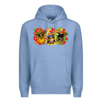 Colony Blue Cinco de mayo gnomies Premium Hoodie - FaDigitalArtStudio