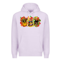 Lilac Cinco de mayo gnomies Premium Hoodie - FaDigitalArtStudio