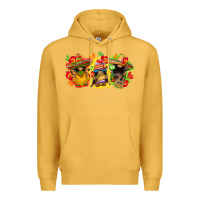 Mustard Cinco de mayo gnomies Premium Hoodie - FaDigitalArtStudio