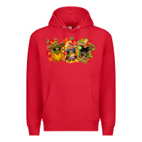 Red Cinco de mayo gnomies Premium Hoodie - FaDigitalArtStudio