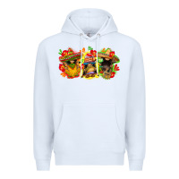 White Cinco de mayo gnomies Premium Hoodie - FaDigitalArtStudio
