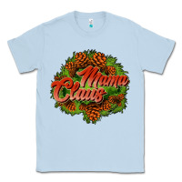 Dusty Blue mama claus cone Classic Tee - JahusDesignShop