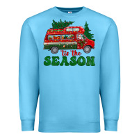 Ocean Blue christmas 'tis the season Premium Sweatshirt - BundleAndBundleShop