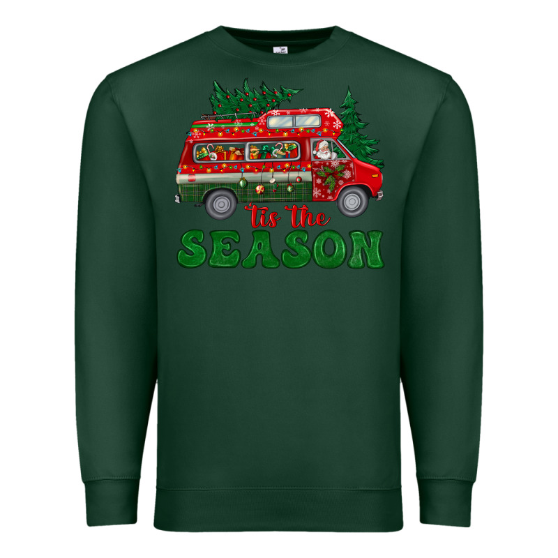 Christmas 'tis The Season Premium Sweatshirt by BundleAndBundleShop | Teevron