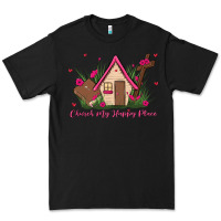 Black church is my happy place Premium Tee - MaliasSmallBusiness